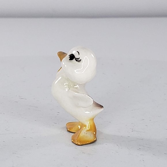 Freeman McFarlin Quacking Duckling Goose Miniature Figurine - Picture 5 of 9